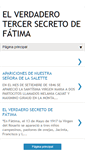 Mobile Screenshot of elverdaderotercersecretodefatima.blogspot.com