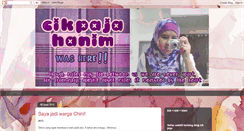 Desktop Screenshot of cikpajahanim.blogspot.com