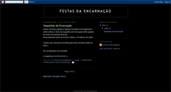 Desktop Screenshot of festasdaencarnao.blogspot.com