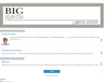 Tablet Screenshot of bigstylefile.blogspot.com