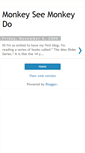Mobile Screenshot of monkeyseemonkeyread.blogspot.com