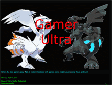 Tablet Screenshot of gamerultra.blogspot.com