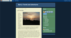 Desktop Screenshot of barrystravelandadventures.blogspot.com