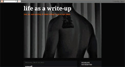 Desktop Screenshot of lifeasawrite-up.blogspot.com