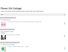Tablet Screenshot of flowergirlcottage.blogspot.com