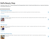 Tablet Screenshot of daffabeautyshop.blogspot.com