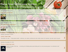 Tablet Screenshot of gtpnutrition.blogspot.com