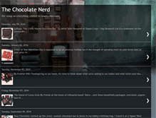 Tablet Screenshot of chocolatenerd.blogspot.com