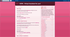 Desktop Screenshot of ckpa.blogspot.com