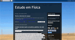 Desktop Screenshot of estudosemfisica.blogspot.com