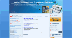 Desktop Screenshot of free-nokia-softwares.blogspot.com