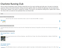 Tablet Screenshot of charlotterunningclub.blogspot.com