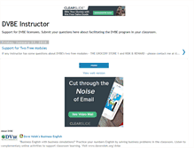 Tablet Screenshot of dvbeinstructor.blogspot.com