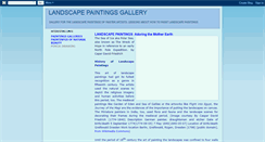 Desktop Screenshot of landscape-painting-gallery.blogspot.com