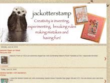 Tablet Screenshot of jackotterstamp.blogspot.com