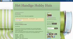 Desktop Screenshot of het-handige-hobby-huis.blogspot.com