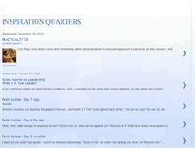 Tablet Screenshot of inspirationquarters.blogspot.com