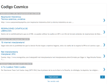 Tablet Screenshot of geneticacosmica.blogspot.com