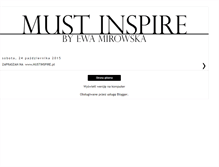 Tablet Screenshot of mustinspire.blogspot.com