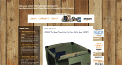 Desktop Screenshot of cheaphuntingdogequipment.blogspot.com
