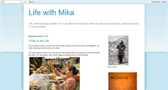 Desktop Screenshot of mika-ryan.blogspot.com