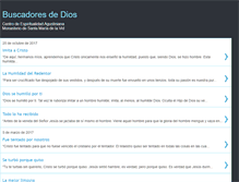 Tablet Screenshot of buscadoresdedios.blogspot.com
