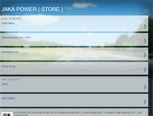 Tablet Screenshot of jakapowerstore.blogspot.com