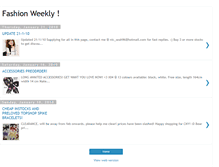 Tablet Screenshot of f-ashionweek.blogspot.com