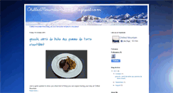 Desktop Screenshot of chilledmountainfood.blogspot.com