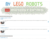 Tablet Screenshot of mlegorobots.blogspot.com