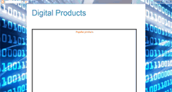 Desktop Screenshot of digitalproducts-new.blogspot.com