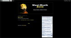 Desktop Screenshot of maximuzikzone.blogspot.com