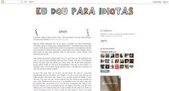 Desktop Screenshot of eudoupraidiotas.blogspot.com