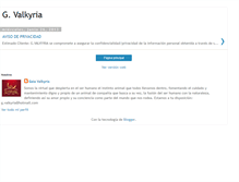 Tablet Screenshot of gvalkyria.blogspot.com