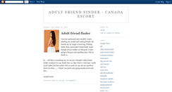 Desktop Screenshot of canada-escort.blogspot.com