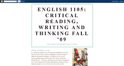 Desktop Screenshot of english1105.blogspot.com