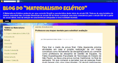 Desktop Screenshot of materialismoecletico.blogspot.com