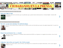 Tablet Screenshot of ciudadanosenlaprensa.blogspot.com