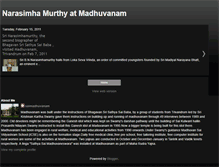 Tablet Screenshot of narasimhamurthy-madhuvanam.blogspot.com