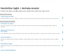 Tablet Screenshot of hamileliktesaglik.blogspot.com