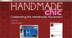 Desktop Screenshot of handmadechic.blogspot.com