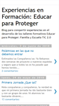Mobile Screenshot of educarparaproteger.blogspot.com