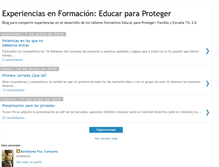 Tablet Screenshot of educarparaproteger.blogspot.com