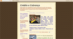 Desktop Screenshot of credito-cobranca.blogspot.com