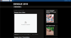 Desktop Screenshot of dengue2010gl.blogspot.com
