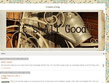 Tablet Screenshot of itswonderfullygood.blogspot.com
