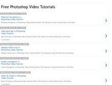 Tablet Screenshot of my-free-photoshop-video-tutorials.blogspot.com