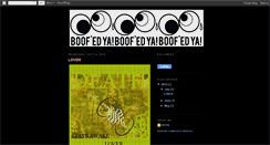 Desktop Screenshot of boofedyacassettes.blogspot.com