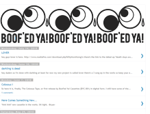 Tablet Screenshot of boofedyacassettes.blogspot.com