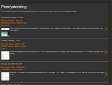Tablet Screenshot of pennystockship.blogspot.com